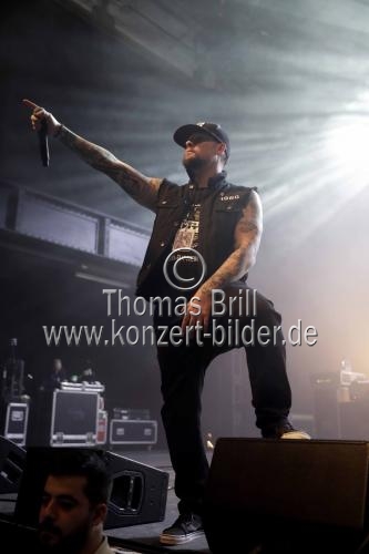 Amerikanische Punk-Rock-Band Good Charlotte gastiert auf ihrer 